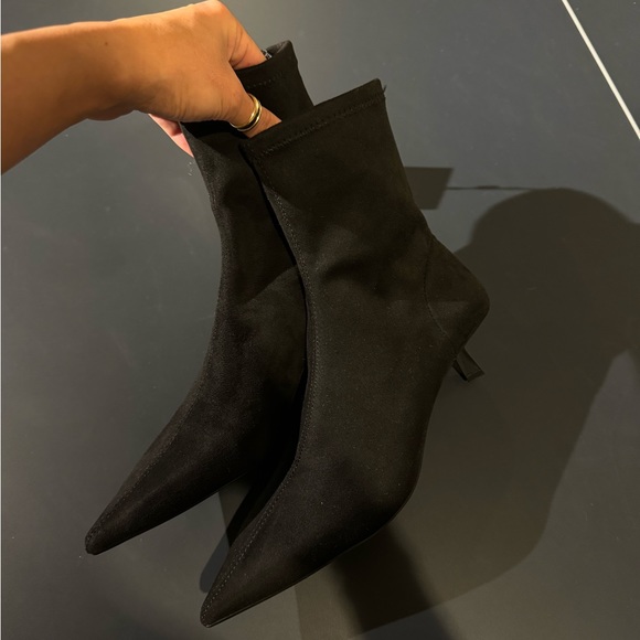 Zara suede ankle boots - Picture 9 of 12